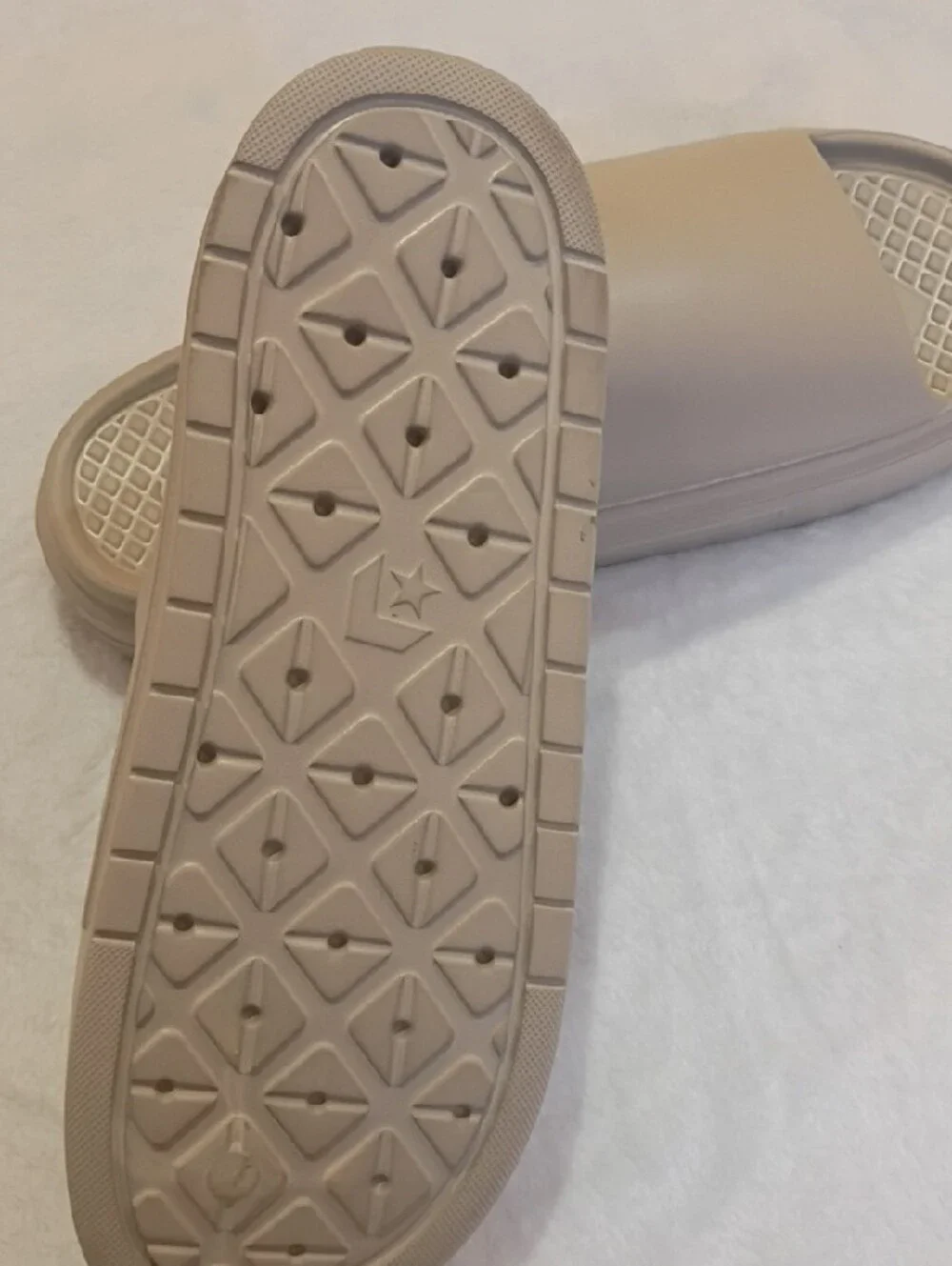 Converse Neutral Beige Slide Sandals